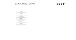 Desktop Screenshot of lenaburmenko.com