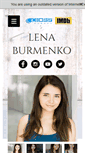 Mobile Screenshot of lenaburmenko.com